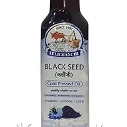 TELIGHANCHI Cold Pressed Black Seed Oil for Hair Care | Natural Growth & Scalp Nourishment | Pure Herbal Hair Oil (240ML)-picture-46
