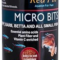 JSquare Red Fin Micro Bits Fish Food for Aquarium| 0.5mm - Slow Sinking Crumbles|Enhances Natural Color & Immunity for tetras, Guppies, barbs, bettas & Tropical Fishes | 100g, all life stages-image-14