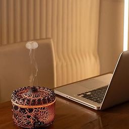 Air Humidifier Modern Essential Oil Aroma for Living Room Apartment White| Room Humidifier | Aroma Diffuser | Portable Humidifier-image-40