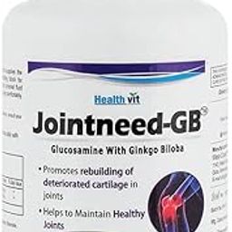Healthvit Jointneed-GB Glucosamine 350mg, Ginkgo Biloba 50mg - 60 Capsules-14