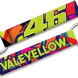 Turn To Ride - 46 Valeyellow Printed Keychain | Keychain For Bikes & Cars-22