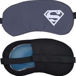 Samtrish Cotton Sleep Eye Mask For Side Sleeper Men Women, Zero Eye Pressure Sleeping Mask, Light Blocking Patented Design Night Blindfold, Soft Eye Shade Cover For Travel - Free Ear Plugs (Grey)-image-56