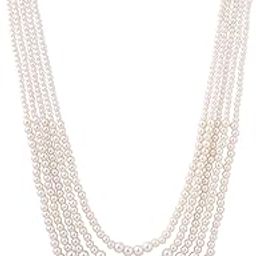 Dulahmala For Mens Golden Beads Pearl Necklace Jewellery for Groom Dulha Moti Mal Haar For Men Sherwani Necklace-image-12