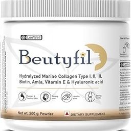 Beutyfil Hydrolyzed Marine Collagen Powder - 200g powder-picture-17
