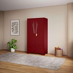 GODREJ INTERIO Centurion 2-Door Steel Almirah (Burgundy), 1-Year Warranty, 1 Motion Sensor LED Light, 1 Shelf, 1 Locker-image-43