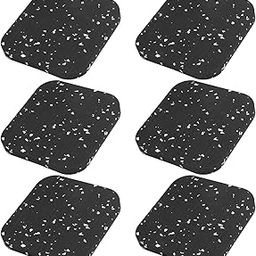 Generic Exercise Equipment Mat, Rubber Ground Mat Wear‑Resistant for Sportsman for Exercise(Black and White)'-31