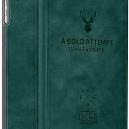 Robustrion Cover for Samsung Galaxy Tab A9+ 11 inch Cover Case, Deer Flip Cover Case for Samsung Galaxy Tab A9+ 11 inch/Galaxy Tab A9 Plus Tablet Cover [Auto Sleep Wake Support] - Dark Green-picture-13