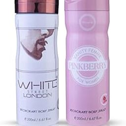 St Louis Pinkberry Deodorant 200ml | White Street London 200ml Deodorant Body Spray | For Men & Women-image-100
