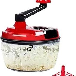 SHIPLORD® Efficient Manual Meat Grinder & Vegetable Chopper - Effortless Mincing Chopping & Crushing for Kitchen Cooking-image-18