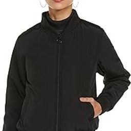 Women's Standard Length Bomber Jacket with Detachable Hood Stylish Winterwear for All-Day Comfort |Material: Polyester-picture-16