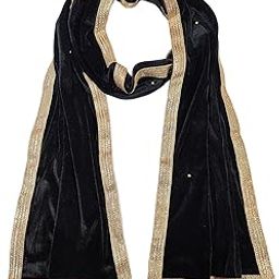 Men's Narrow Stole Dupatta in velvet for Kurta/Sherwani/Achkan/Suit (length-2.25m, Width -37cm)-image-56