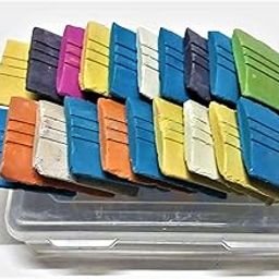 Pack of 10 Pieces Soft and Smooth Tailoring Markers Box for Perfect Markings on Fabrics. Ideal for Sewing, Boutique, Quilting, Alteration, Tailoring and Fashion Designing-0