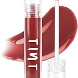 Tint Cosmetics Red Lip Gloss for Women | Hydrating & High Shine | Lightweight & Non-Sticky with Vitamin-E & Grapeseed Oil | Gloss Lock Technology | All Skin Types | 10Ml (Brick Red) | FDA Approved-image-38