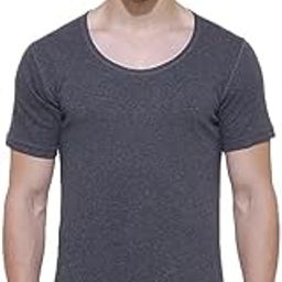 Men's Oversized Fit Tops Round Neck Half Sleeves Pack Of 1-picture-49
