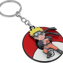 Anime Rotating Metal Keychain � Durable 360� Spin Key Ring for Anime Fans, Premium Alloy Key Holder for Bags & Keys-4