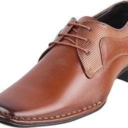 Men's Formal Lace-up Faux Leather Stylish Moccasin Loafer-image-53