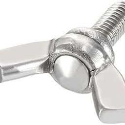 Wing Butterfly Screws, Carbon Steel Zinc Plated, 6-Piece Pack, Thumb Hand Screws for Electronic Equipment (M5 X 10MM)-image-76