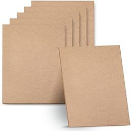 Abhikalpya Art Studio12x18 Inch MDF Board Wood Sheet for Mandala, Lippan, Resin Art & Craft, 4mm Thick - Premium Cardboard Material for Artists, Art and Craft Students - (30x45) Pack of (4)-image-32