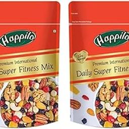 Happilo Premium International Daily Super Fitness Trail Mix of 20+ Varieties Dry Fruits Nuts, Seeds & Berries, Roasted Crunchy & Nutritious Healthy Snack, 160 g (Pack of 2)-image-28
