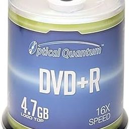 Optical Quantum DVD+R 4.7GB 16x Recordable Media Disc - 100 Spindle (FFP) OQDPR16LT-BX-image-72