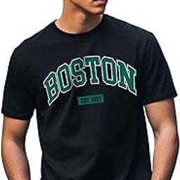 Regular Fit Half Sleeves Round Neck Typographic Printed Pure Cotton T-Shirt for Men (Available Colors: Black, Navy, Swan White, & White) (Sizes: S to 2XL)-picture-6