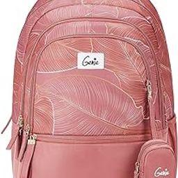 STARDUST Red School Backpack for Girls |19 In-36 Ltr with Three Compartments, Side Pockets and Light Weight with Padded Shoulders |Best for Books,Stationery,Lunch Box & Essentials - Red-image-91