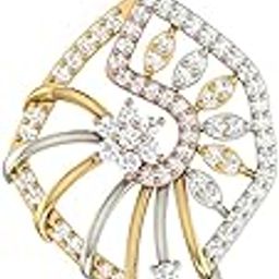 pc jeweller Yellow Gold and Solitaire Pendant for Women-picture-24
