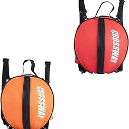 MYADDICTION Round Basketball Bag Carrying Bag Holder Gym Bag for Workout Football Soccer Orange | Backpacks, Bags & Briefcases-picture-19