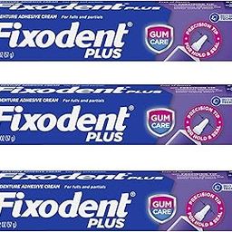 Fixodent Plus Denture Adhesive Cream 2 oz (Pack of 3)-image-12