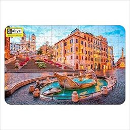 ABYZ Wooden Jigsaw Piazza Di Spagna in Rome, Italy Puzzle with 252-Pieces Play and Learn Educational for 6+ Year Old Kids, Toy for Improving Memory & Problem Solving-14