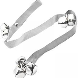 BNF® -2xTraining Adjustable Dog Bells Open Door Bell Rope for Potty Train Pet Cat Gray-1 Dog Doorbells(2 Pack)-image-56