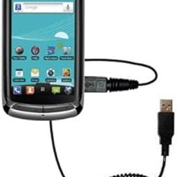 Gomadic USB Charging Data Coiled Cable for The LG Genesis Will Charge and Data sync with one Unique TipExchange Enabled Cable-image-59