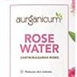 Aurganicum Chaitri Rose Water | Gulab Jal For Skin and Glowing Face | Cleanses, Hydrates & Moisturises Skin | 100% Natural Roses | 120ml Glass-image-34