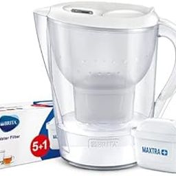 Combo pack of BRITA Marella Water Filter Jug 2.4L (White, Pack of 6)-image-25