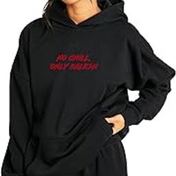 Only Kalesh Printed Winter Wear Cotton Oversized Drop Shoulder Hooded Neck Hoodie for Women-image-67