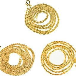 Gold Plated Chain For Girls and Women's-image-13