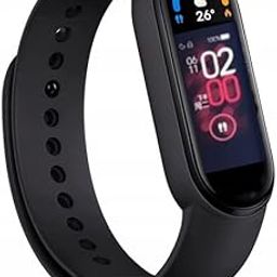 Exxelo M6 Smart Band Activity Tracker featuring Blood Pressure and Heart Rate Sensors, with Step Tracking, suitable for both Men and Women-image-96