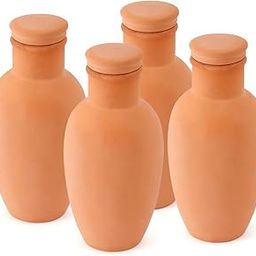 4pcs 3.1×3.1×6inch Terracotta Watering Pots Terracotta Self Watering Planter Insert Self Watering Planter with Terra Cotta Clay Irrigation Pots watering system for outdoor plants Simple Irrigation-picture-21