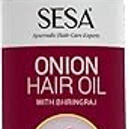 SESA Onion Hair Oil With Bhringraj & Ayurvedic Herbal Extracts | Now With Comb Applicator | Paraben Free & Sulphate Free | 200 Ml (Pack Of 1)-10