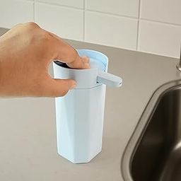 Sykul Apex Push It! Soap Dispenser | Approx 300 ml Plastic Liquid Dispenser with Easy Push Mechanism | Compact, Hygienic & Durable-picture-13