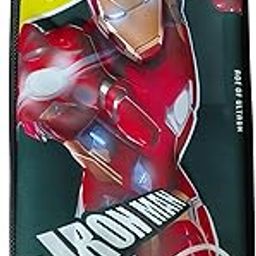 BOENJOY Gifts- Iron Man Pencil Case for Kids – Pack of 1, Large Capacity Waterproof Stationery Pouch with Zipper| Cute Hardtop Pencil Box for School, Boys & Girls (Size 22X8 cm-30