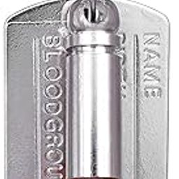 Silver plated Name plate and bullet Fashion pendant Men and Boys-picture-32