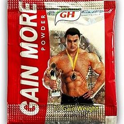 Gain More ayurvedic (10 sachets) For Muscle Gain Weight Gainers/Mass Gainers-image-9