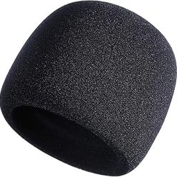 Brain Freezer Mic Cover Foam Microphone Windscreen for Blue Yeti, Yeti Pro Condenser Microphone Black-23