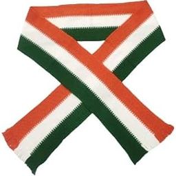 Tricolor Dupatta Wool Fabric Republic day/Independence day Tricolor Scarf Use It [Unisex, Size 60 Inches]-image-72