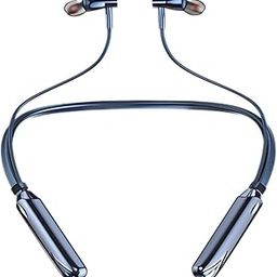 Exxelo (𝟓 𝐘𝐞𝐚𝐫 𝐖𝐚𝐫𝐫𝐚𝐧𝐭𝐲 Wireless Neckband Headphones with Mic – 80H Playtime, Around-The-Neck Design for Running, Cycling, Android Phones – High-Fidelity Audio & Comfort Fit-image-0