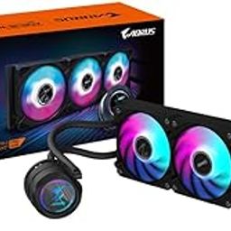GIGABYTE AORUS WATERFORCE II 360 AIO Liquid CPU Cooler | 360mm Radiator | 3X ARGB Fans | High-Performance Silent Cooling | Intel & AMD Compatible | Anti-Leak Design | Black Edition-image-13