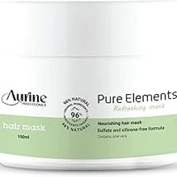 Aurine Professionals Elements Renewing Dull Hair Mask 100 Ml Nourishing, Moisturizing Hair Treatment Sulfate, Silicone & Paraben Free 96% Natural Origin Ingredients-image-31