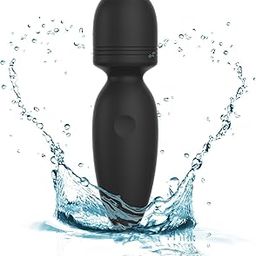 Apowand Upgraded Bullet Back Massager, Handheld Massager for Relaxing Muscles While Working At Home, Black-image-6