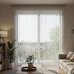 sleep nature's PVC AC Transparent Strip Curtain for Industrial & Commercial Use – Heavy Duty, Anti-Dust, Anti-Insect – Energy Saving – Size: [4.5 ft x 7 ft] 0.50 mm – Clear Vinyl Strip Pack of 1-picture-22